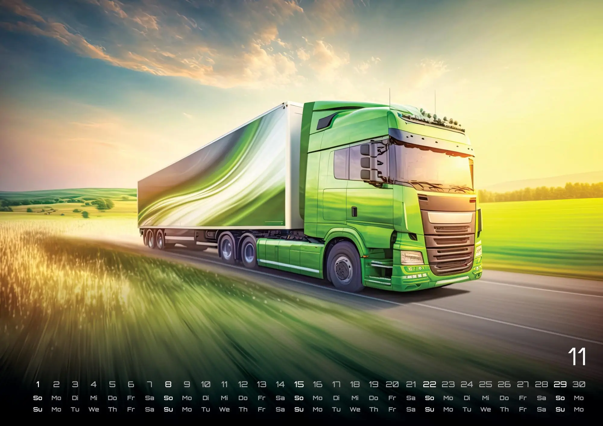 Bild: 9783986735708 | Trucks - Könige der Straße - LKW - 2026 - Kalender DIN A2 | de | 15 S.