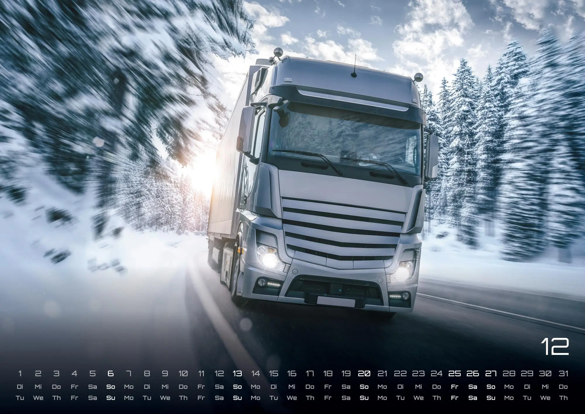 Bild: 9783986735708 | Trucks - Könige der Straße - LKW - 2026 - Kalender DIN A2 | de | 15 S.