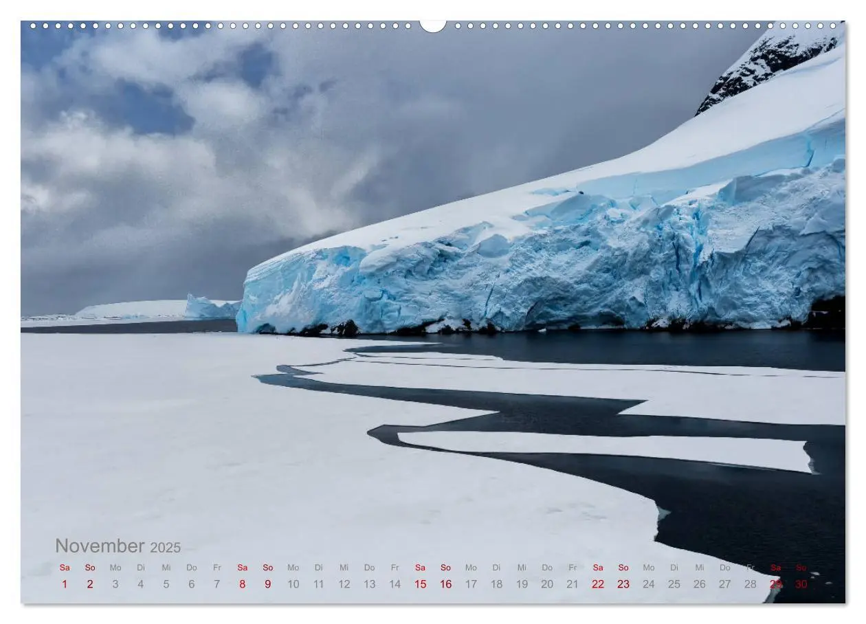 Bild: 9783435285808 | Antarktis, die eisige Heimat der Pinguine (Wandkalender 2025 DIN A2...