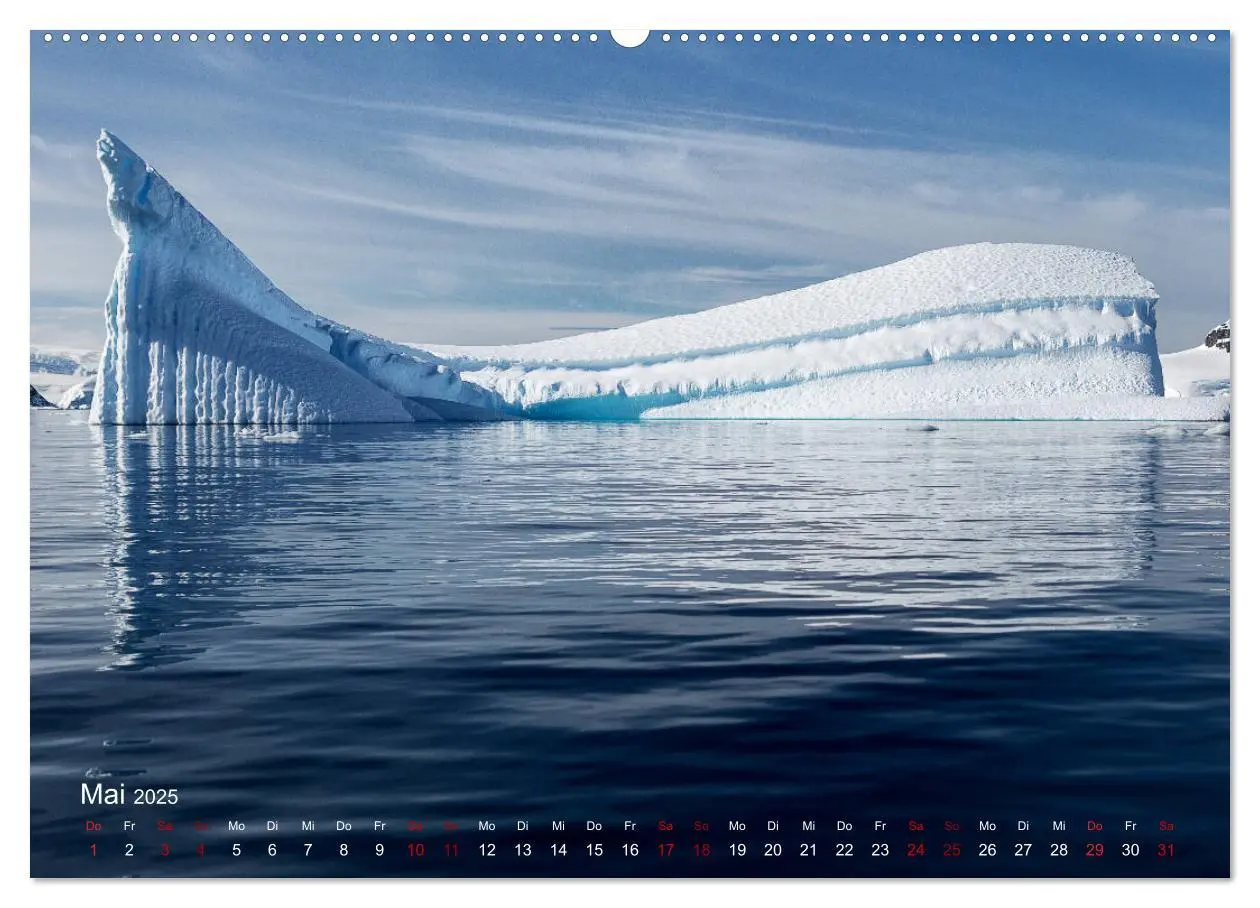 Bild: 9783435285808 | Antarktis, die eisige Heimat der Pinguine (Wandkalender 2025 DIN A2...