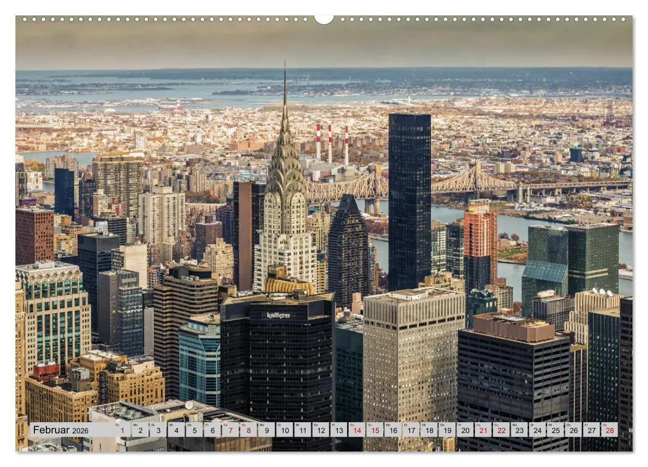 Bild: 9783457755808 | New York Impressionen 2026 (hochwertiger Premium Wandkalender 2026...