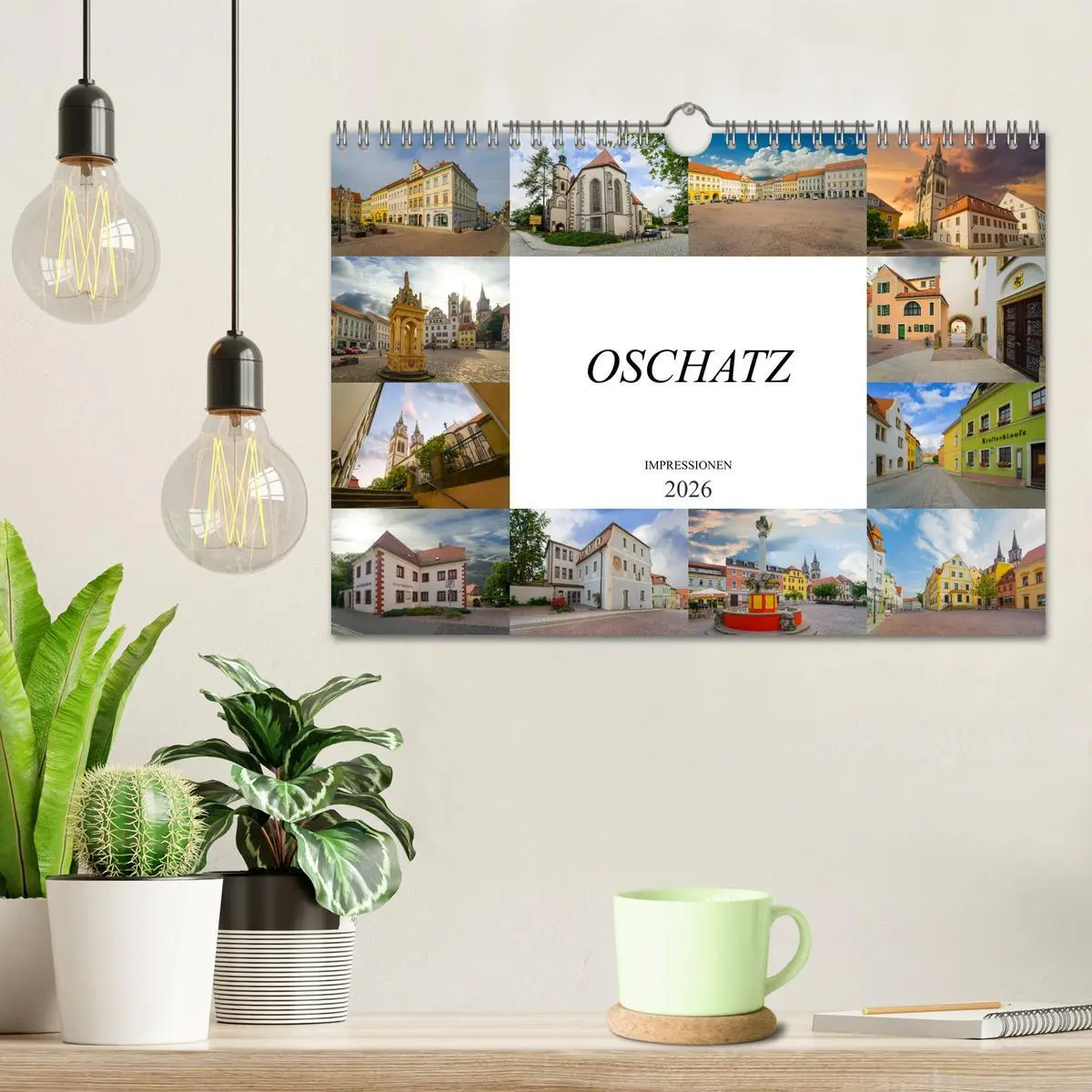 Bild: 9783457825808 | Oschatz Impressionen (Wandkalender 2026 DIN A4 quer), CALVENDO...