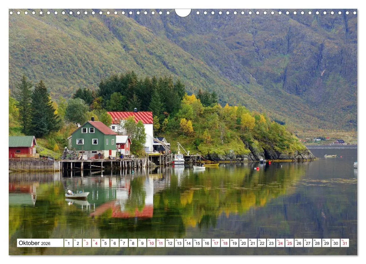 Bild: 9783516225808 | Skandinavische Impressionen - Oasen der Ruhe (Wandkalender 2026 DIN...
