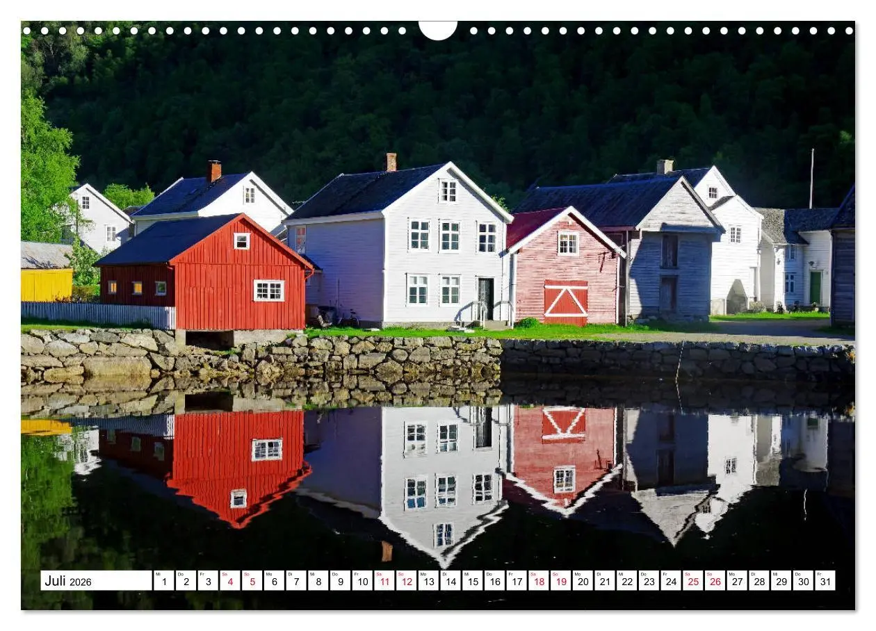 Bild: 9783516225808 | Skandinavische Impressionen - Oasen der Ruhe (Wandkalender 2026 DIN...