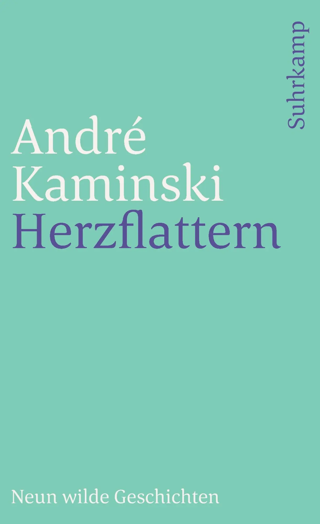 Cover: 9783518375808 | Herzflattern | Neun wilde Geschichten | André Kaminski | Taschenbuch