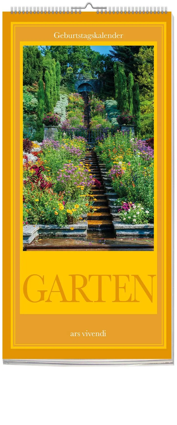 Cover: 9783747205808 | Geburtstagskalender Garten | Kalender | 12 S. | Deutsch | Ars Vivendi