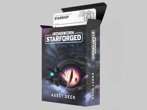 Cover: 5060523345908 | Ironsworn: Starforged - Asset Deck | englisch | EAN 5060523345908