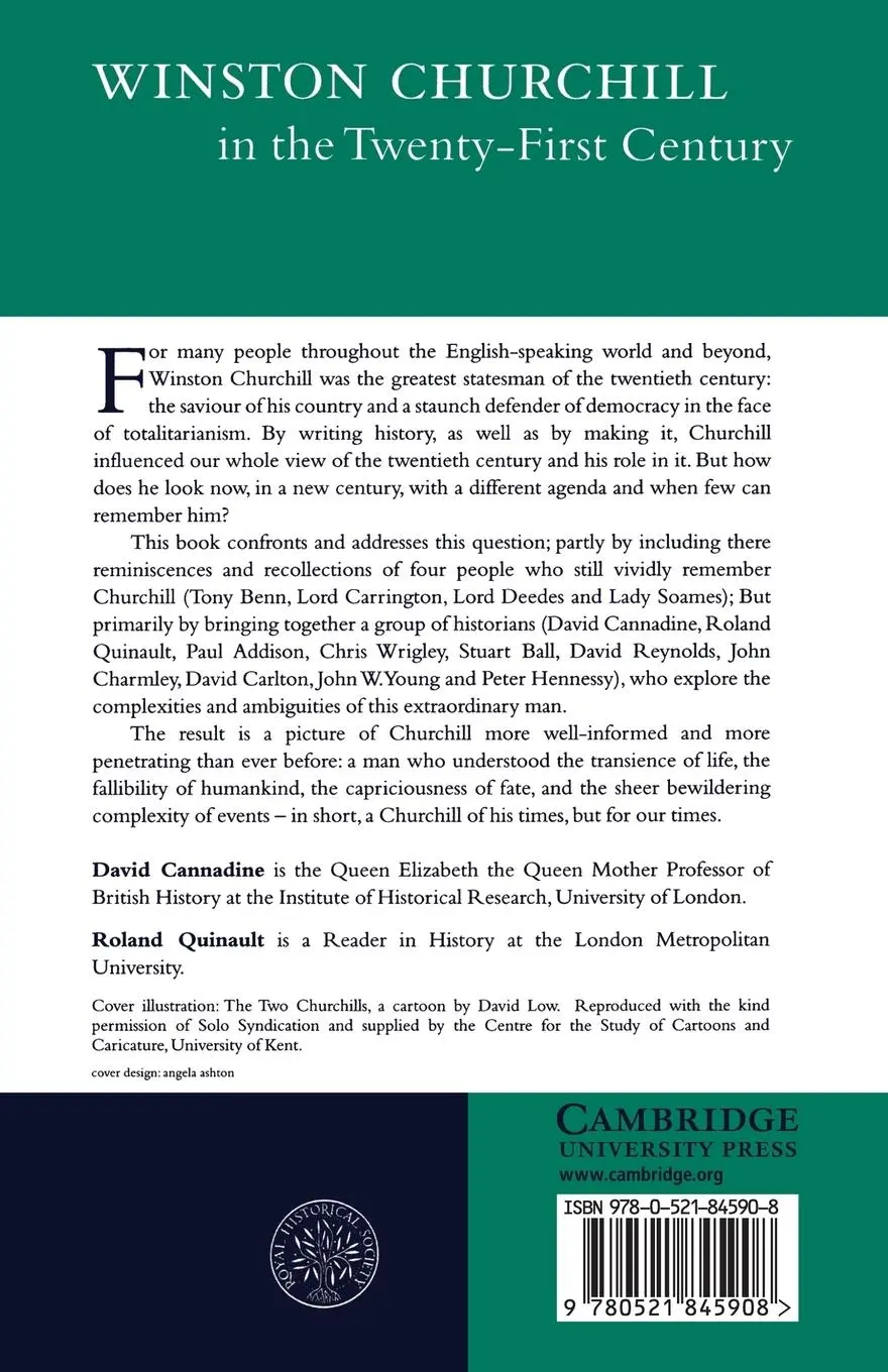 Rückseite: 9780521845908 | Winston Churchill in the Twenty-First Century | Quinault (u. a.)