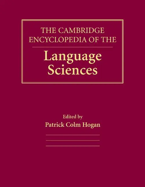 Cover: 9781107475908 | The Cambridge Encyclopedia of the Language Sciences | Hogan | Buch