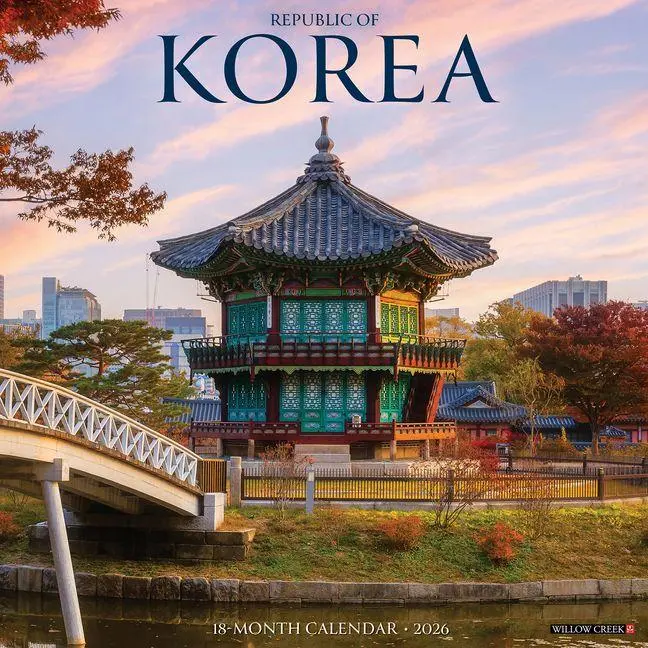Cover: 9781549255908 | Korea (Republic Of) 2026 Wall Calendar | Willow Creek Press | Kalender