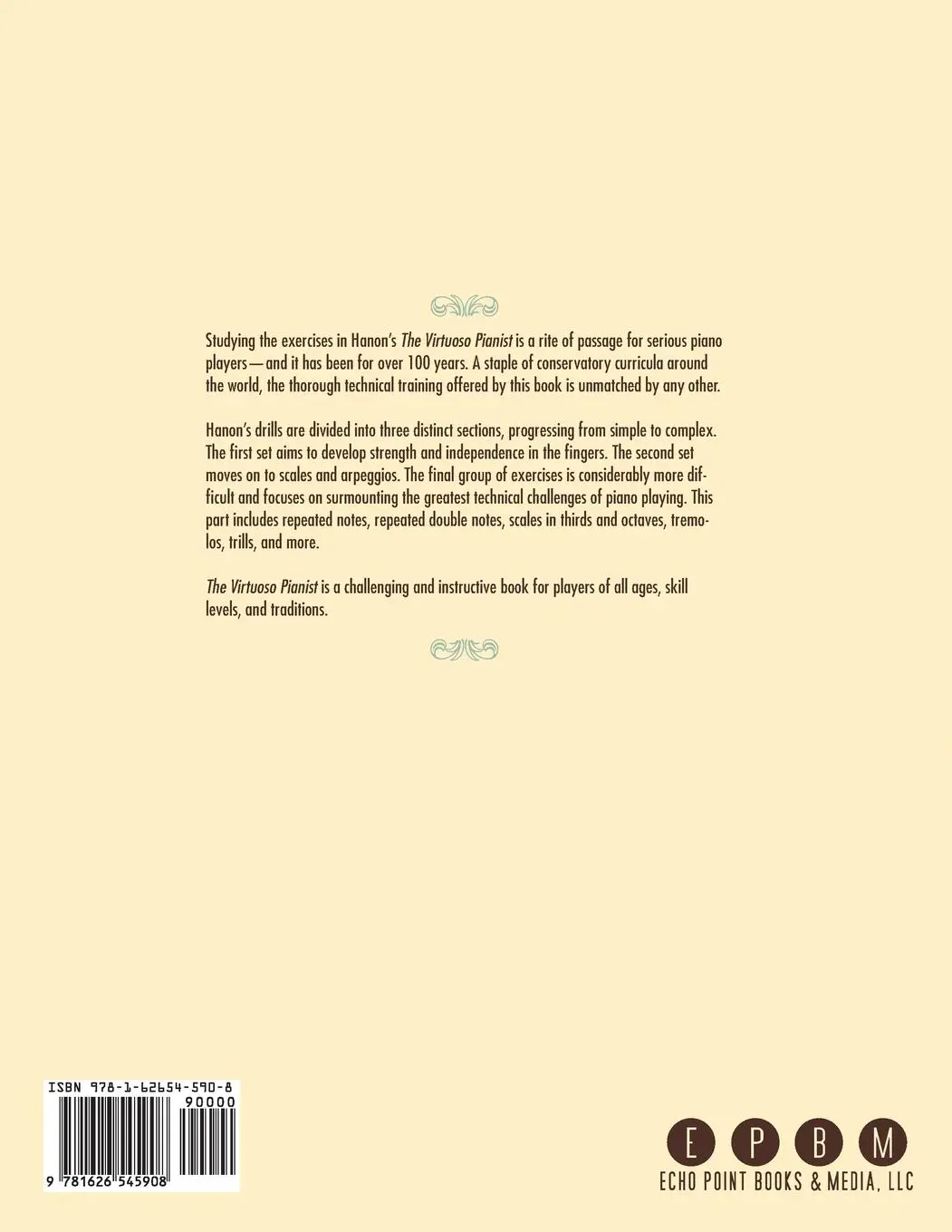 Rückseite: 9781626545908 | Hanon | C. L. Hanon | Taschenbuch | Englisch | 2016