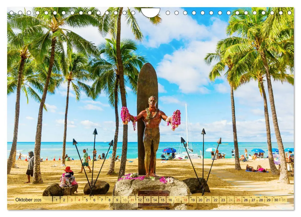 Bild: 9783457745908 | O'ahu - Eine Reise in das Herz von Hawaii (Wandkalender 2026 DIN A4...