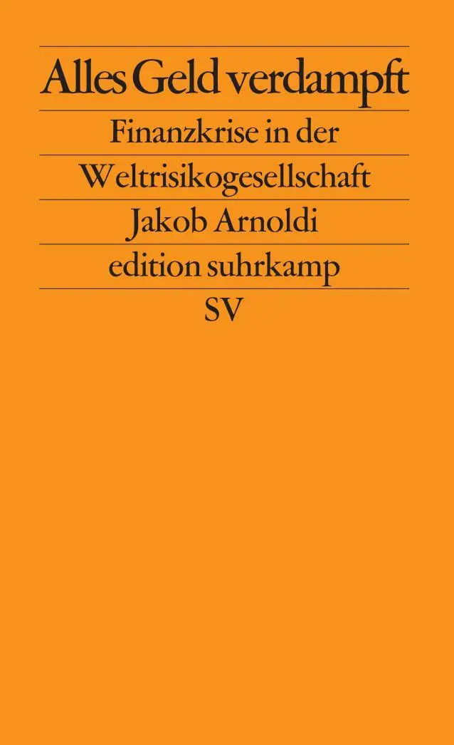 Cover: 9783518125908 | Alles Geld verdampft | Finanzkrise in der Weltrisikogesellschaft