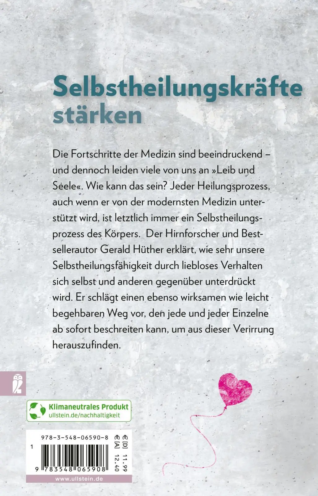 Rückseite: 9783548065908 | Lieblosigkeit macht krank | Gerald Hüther | Taschenbuch | 176 S.