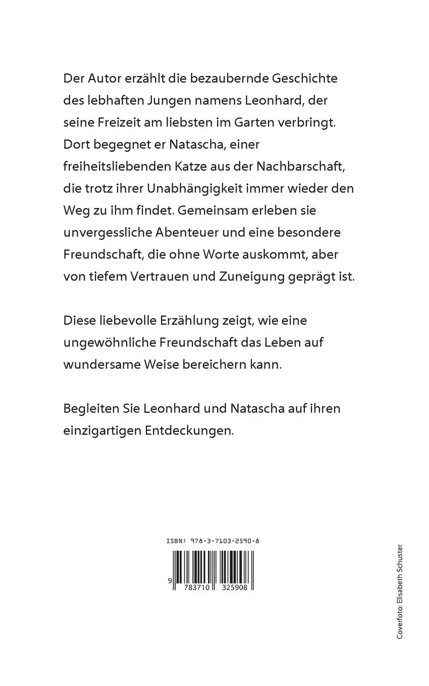 Rückseite: 9783710325908 | Leonhard und die Nachbarskatze Natascha | Elisabeth Schuster | Buch