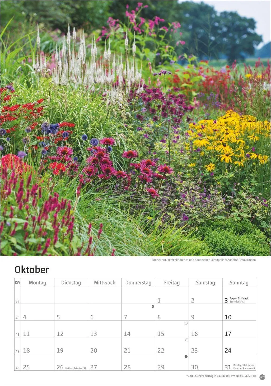 Bild: 9783756415908 | Gartenzauber Kalender 2027 | Heye | Kalender | Spiralbindung | 13 S.