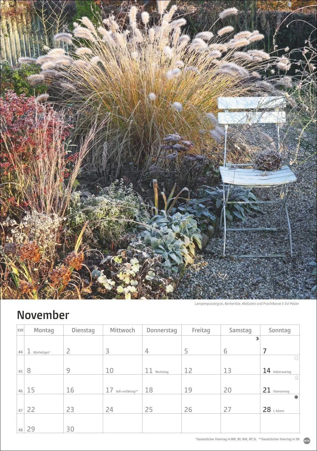 Bild: 9783756415908 | Gartenzauber Kalender 2027 | Heye | Kalender | Spiralbindung | 13 S.