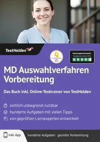 Cover: 9783988175908 | MD Auswahlverfahren Vorbereitung: Das Buch inkl. Online-Testtrainer...