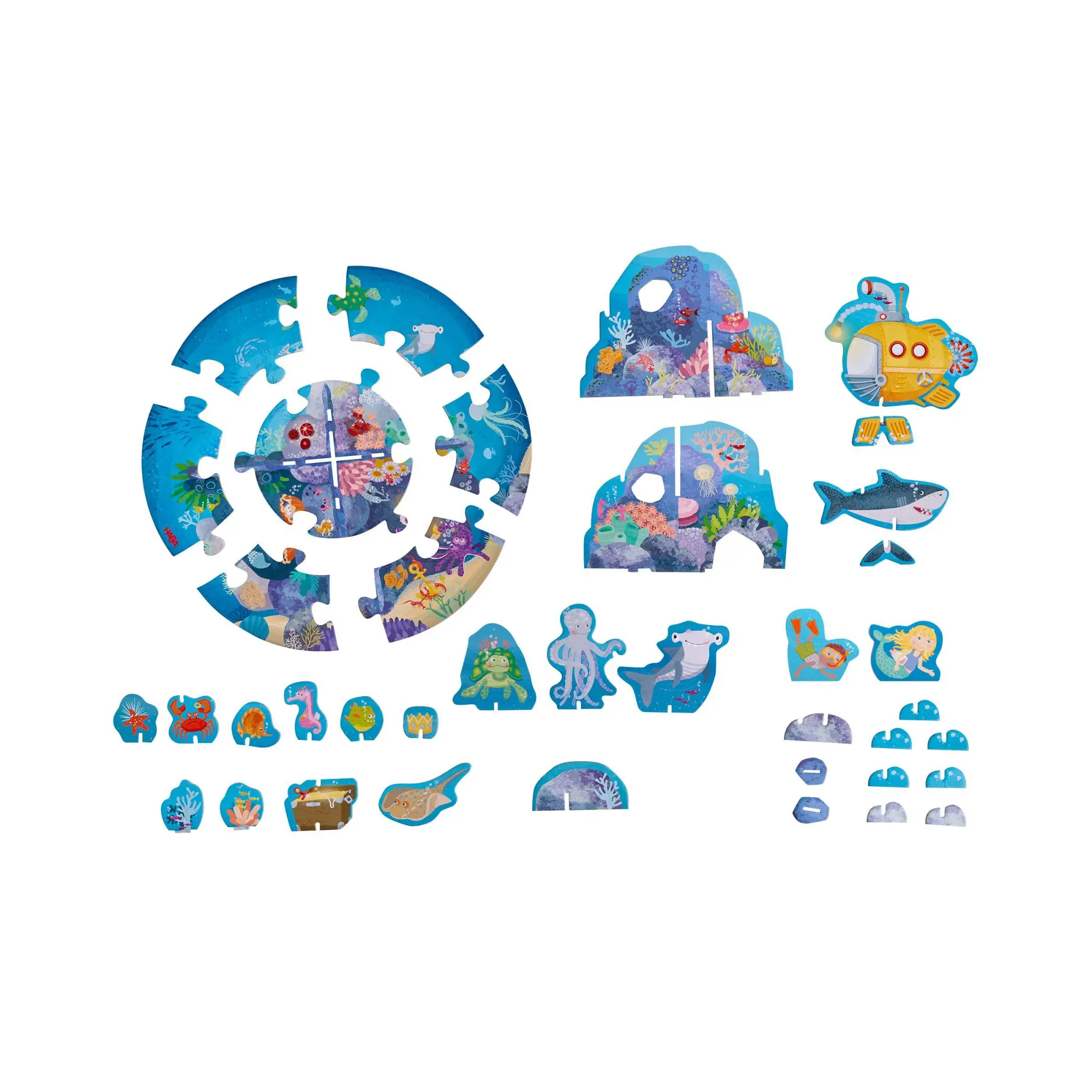 Bild: 4010168266008 | 3D-Puzzle-Spielwelt Unterwasser | Spiel | Deutsch | 2026
