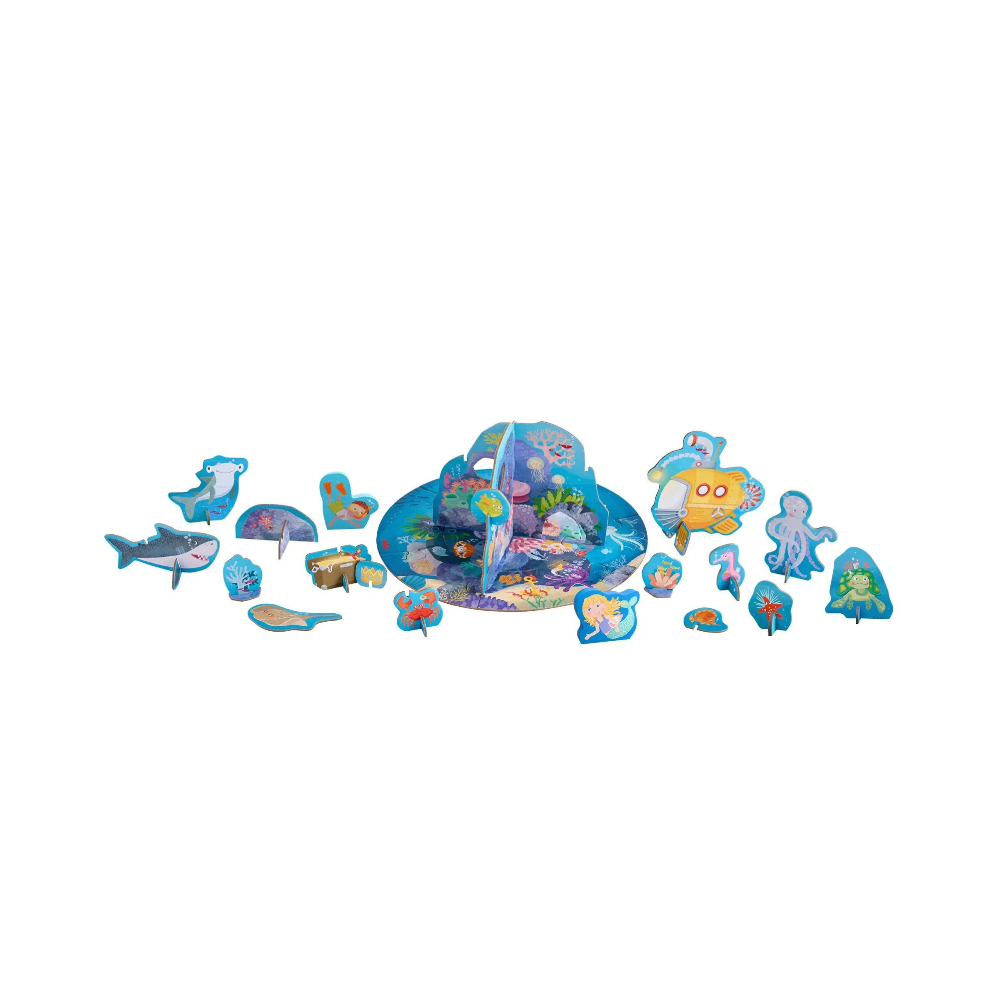 Bild: 4010168266008 | 3D-Puzzle-Spielwelt Unterwasser | Spiel | Deutsch | 2026