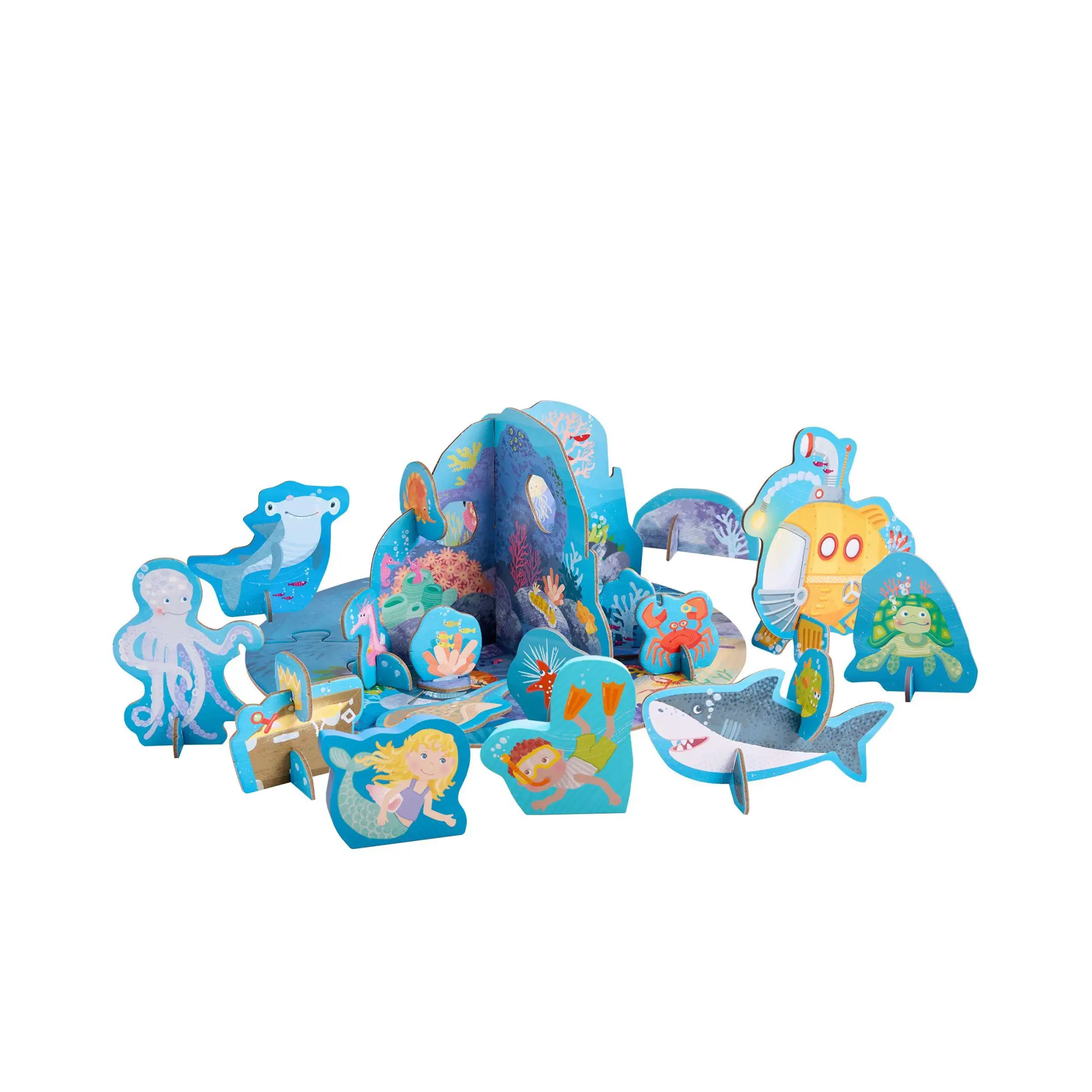 Bild: 4010168266008 | 3D-Puzzle-Spielwelt Unterwasser | Spiel | Deutsch | 2026