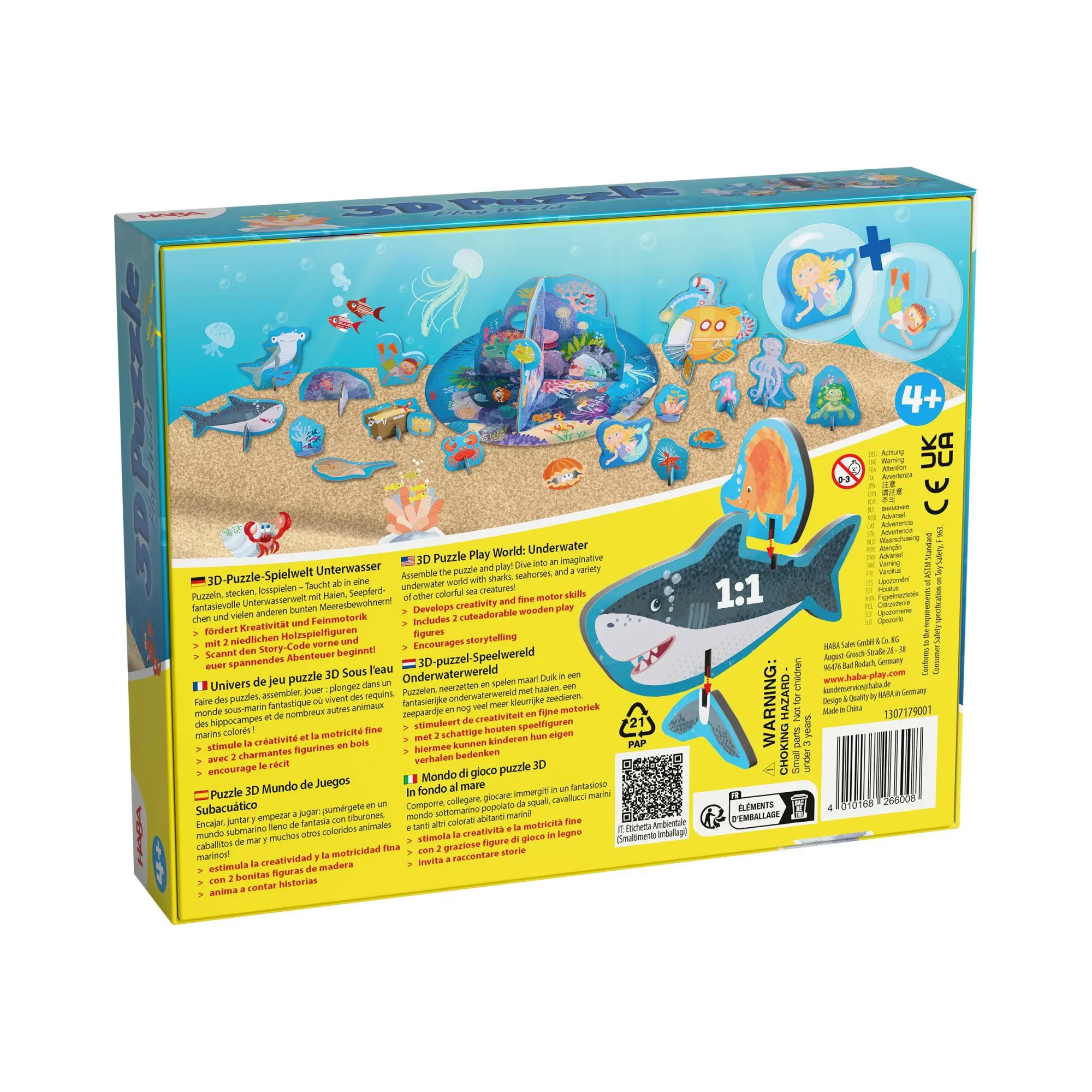 Bild: 4010168266008 | 3D-Puzzle-Spielwelt Unterwasser | Spiel | Deutsch | 2026