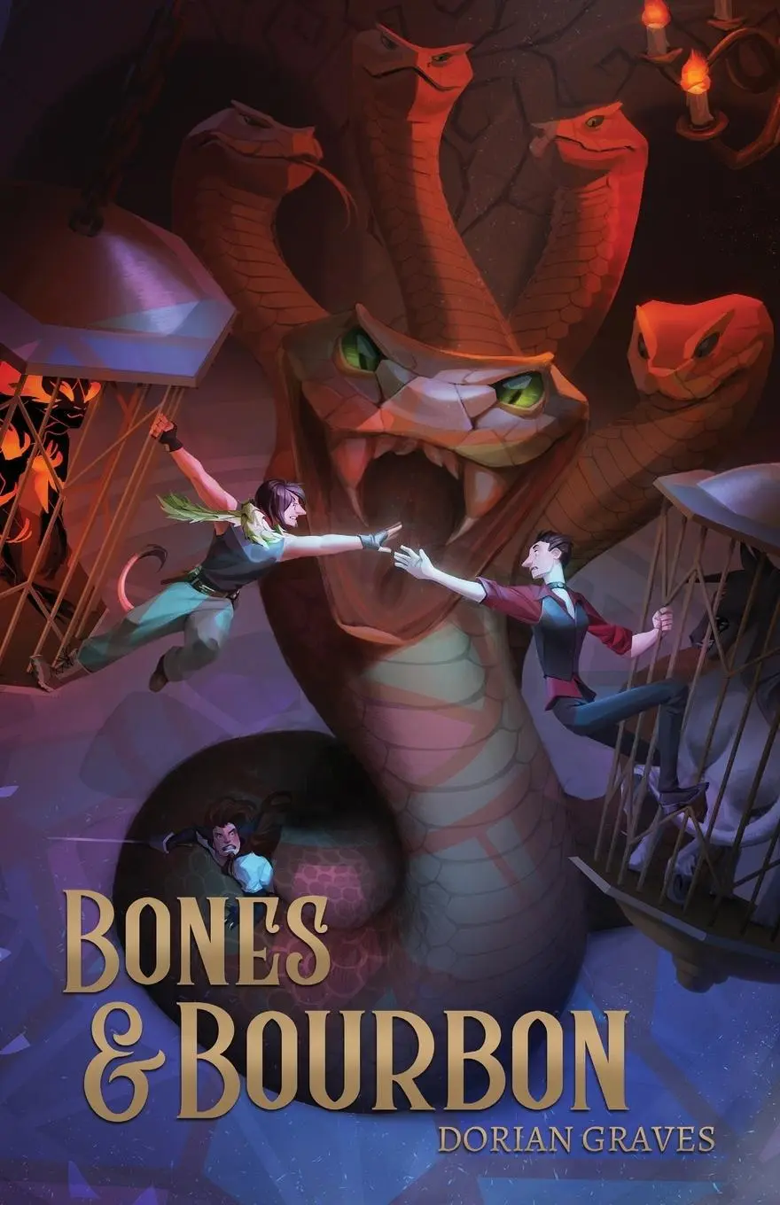 Cover: 9781734896008 | Bones and Bourbon | Deadly Drinks #1 | Dorian Graves | Taschenbuch