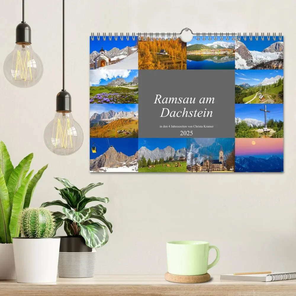 Bild: 9783435166008 | Ramsau am Dachstein (Wandkalender 2025 DIN A4 quer), CALVENDO...