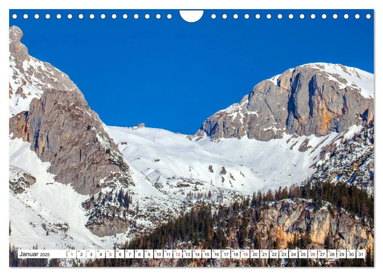 Bild: 9783435166008 | Ramsau am Dachstein (Wandkalender 2025 DIN A4 quer), CALVENDO...