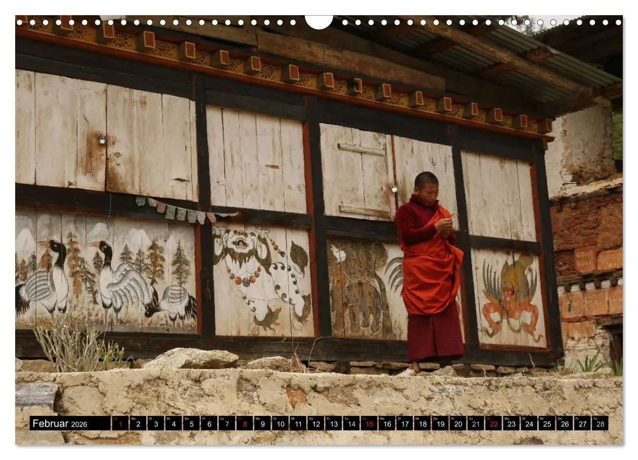 Bild: 9783457946008 | Druk Yul - Szenen aus Bhutan (Wandkalender 2026 DIN A3 quer),...