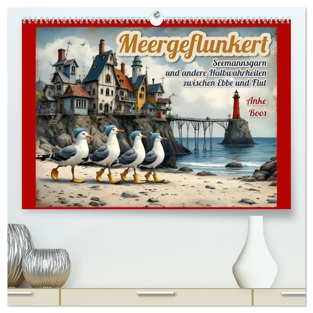 Cover: 9783516656008 | Meergeflunkert (hochwertiger Premium Wandkalender 2026 DIN A2...