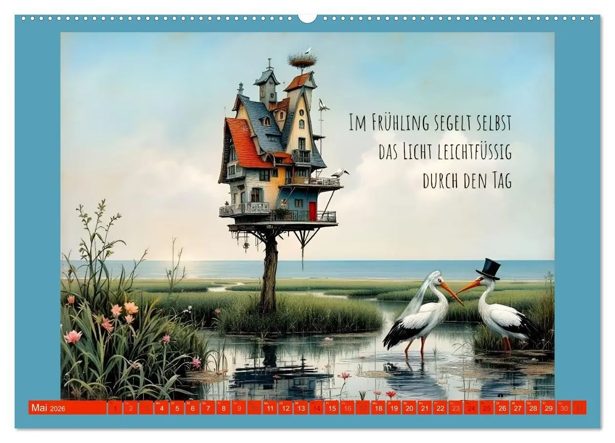 Bild: 9783516656008 | Meergeflunkert (hochwertiger Premium Wandkalender 2026 DIN A2...
