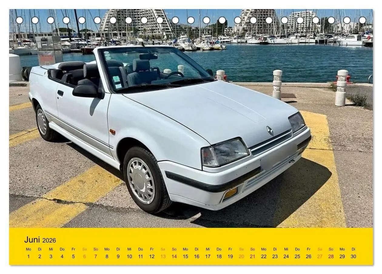 Bild: 9783516726008 | Historische Renault (Tischkalender 2026 DIN A5 quer), CALVENDO...