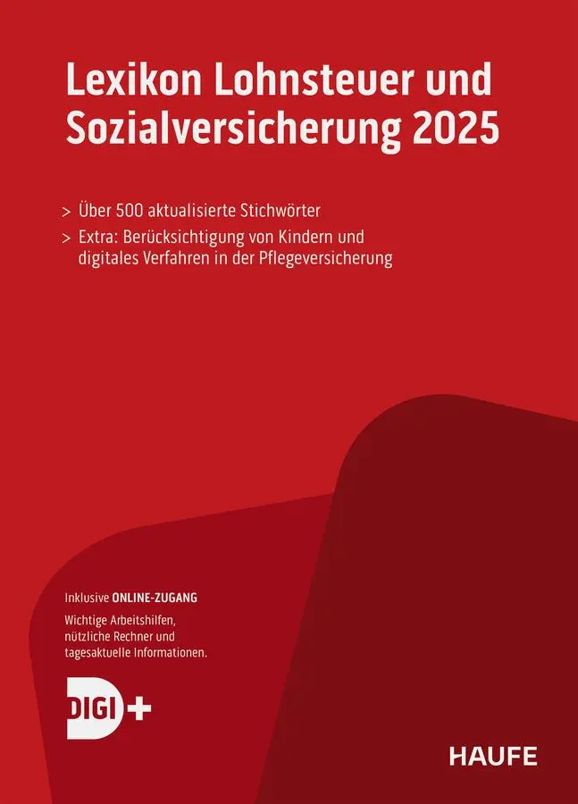 Cover: 9783648186008 | Lexikon Lohnsteuer und Sozialversicherung 2025 plus Onlinezugang