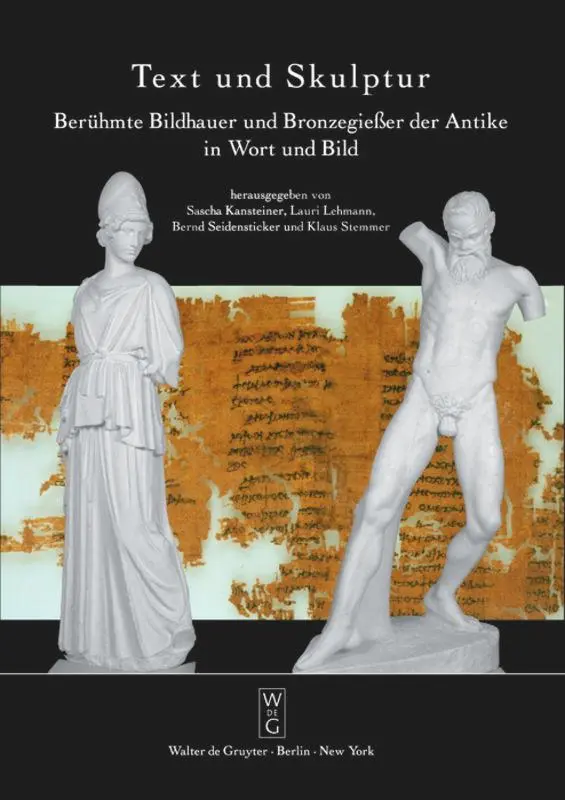 Cover: 9783110196108 | Text und Skulptur | Sascha Kansteiner (u. a.) | Taschenbuch | XIII