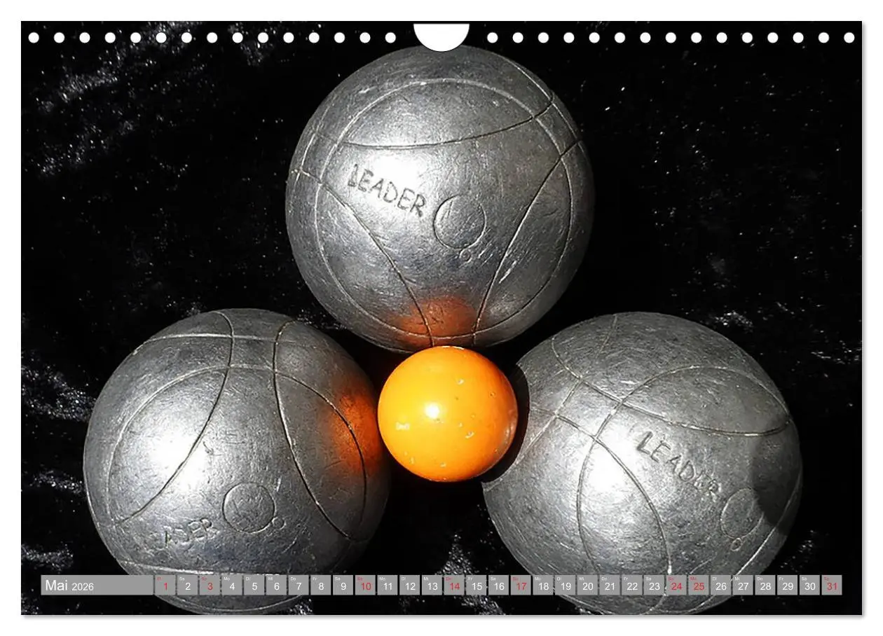 Bild: 9783457936108 | Boule. Konzentration - Sport - Entspannung (Wandkalender 2026 DIN...