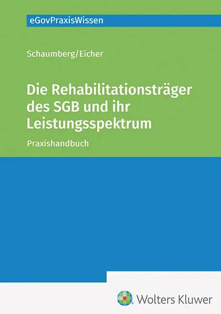 Cover: 9783472096108 | Die Rehabilitationsträger des SGB IX und ihr Leistungsspektrum | Buch