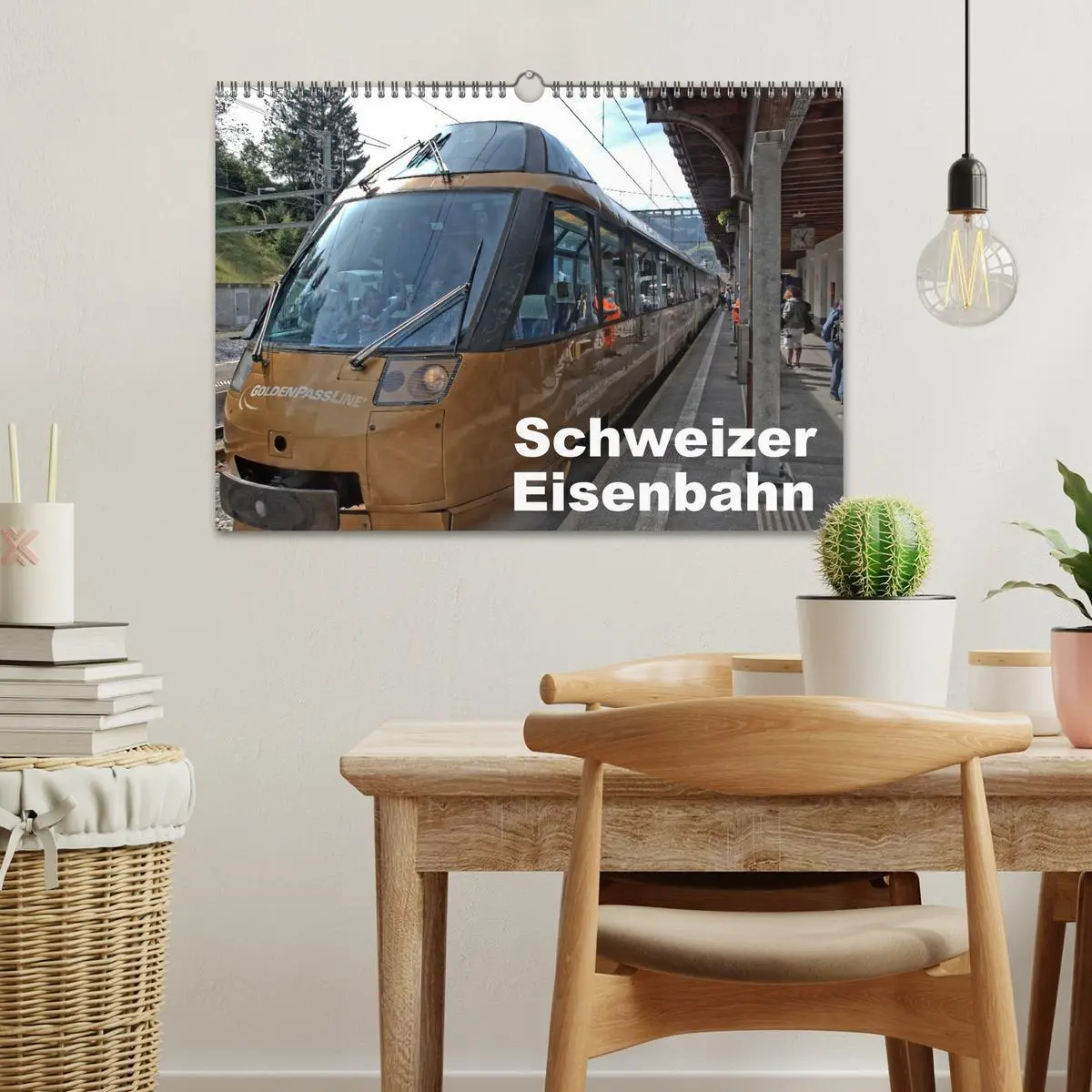 Bild: 9783516026108 | Schweizer Eisenbahn (Wandkalender 2026 DIN A3 quer), CALVENDO...