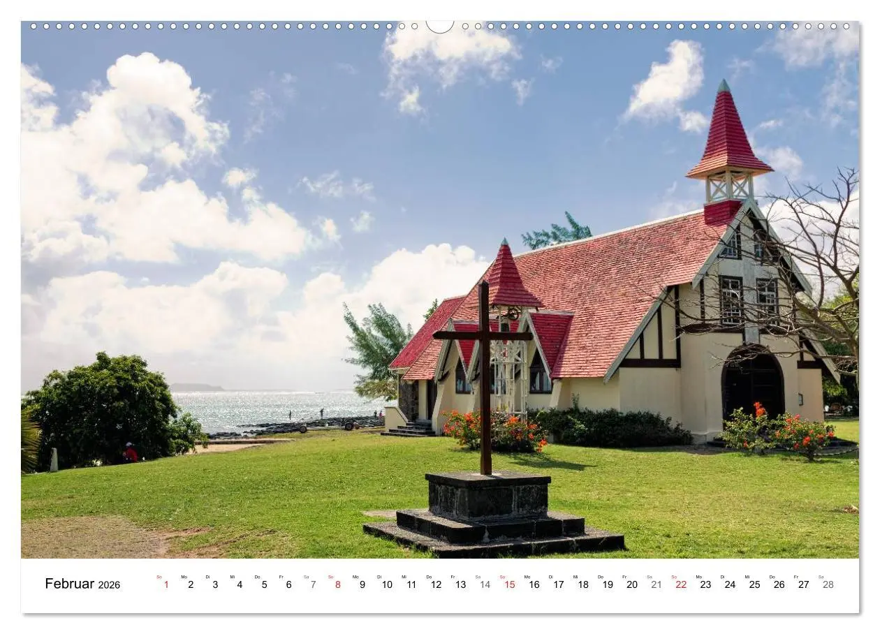 Bild: 9783516196108 | Inselparadies Mauritius (Wandkalender 2026 DIN A2 quer), CALVENDO...
