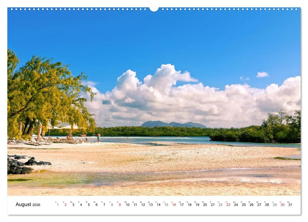 Bild: 9783516196108 | Inselparadies Mauritius (Wandkalender 2026 DIN A2 quer), CALVENDO...