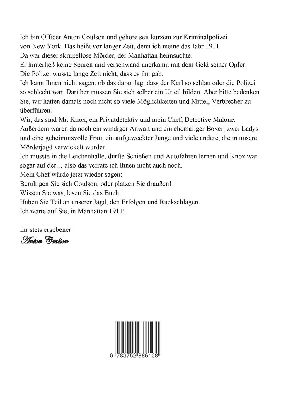 Rückseite: 9783752886108 | Manhattan Tenderloin | Sylvie Braesi | Taschenbuch | 496 S. | Deutsch