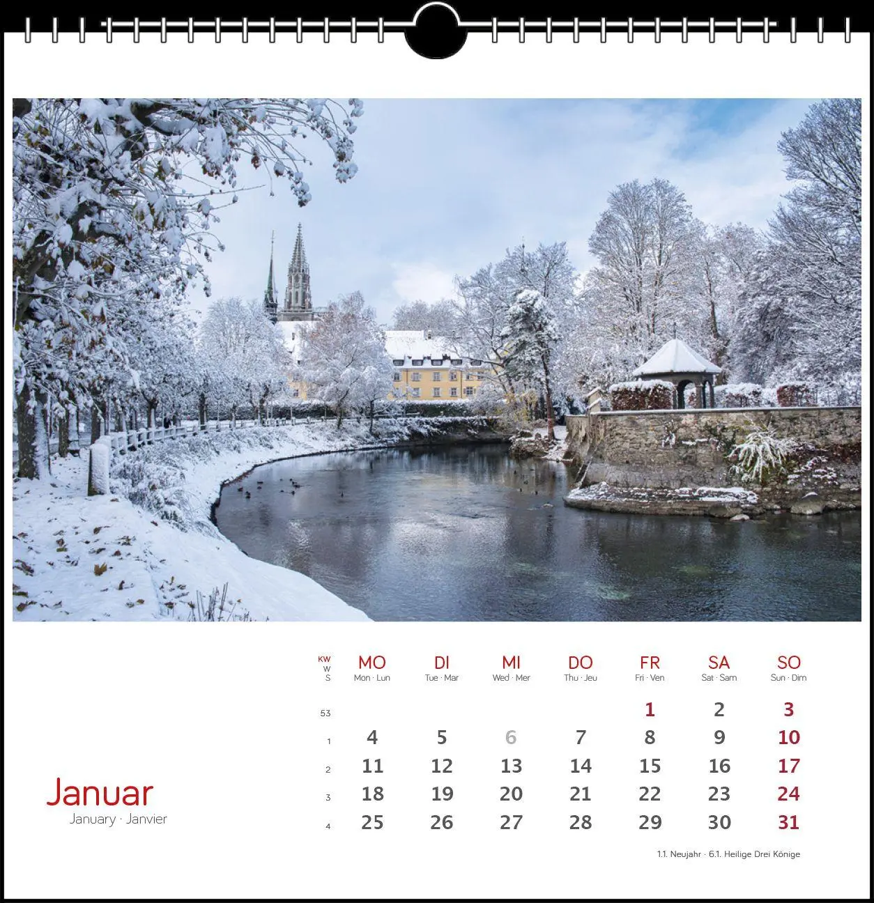 Bild: 9783861926108 | Konstanz 2027 | Postkarten-Tischkalender | verschiedene Fotografen