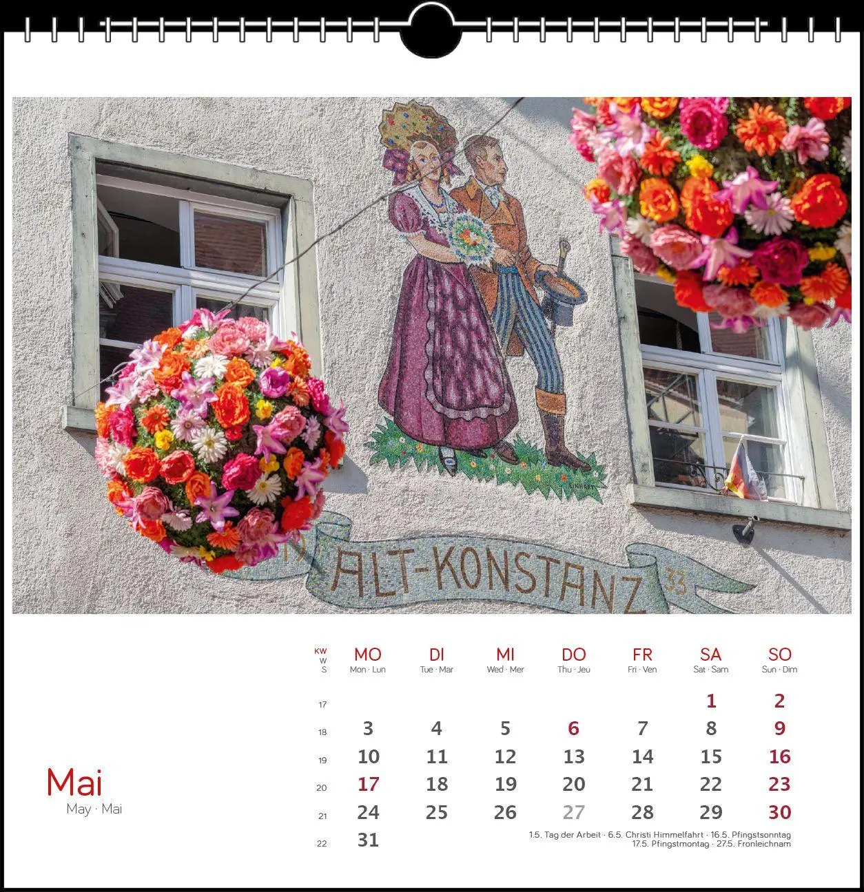 Bild: 9783861926108 | Konstanz 2027 | Postkarten-Tischkalender | verschiedene Fotografen