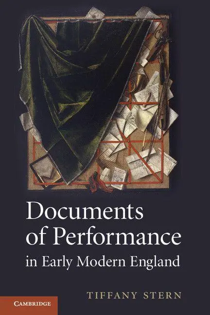 Cover: 9781107656208 | Documents of Performance in Early Modern England | Tiffany Stern