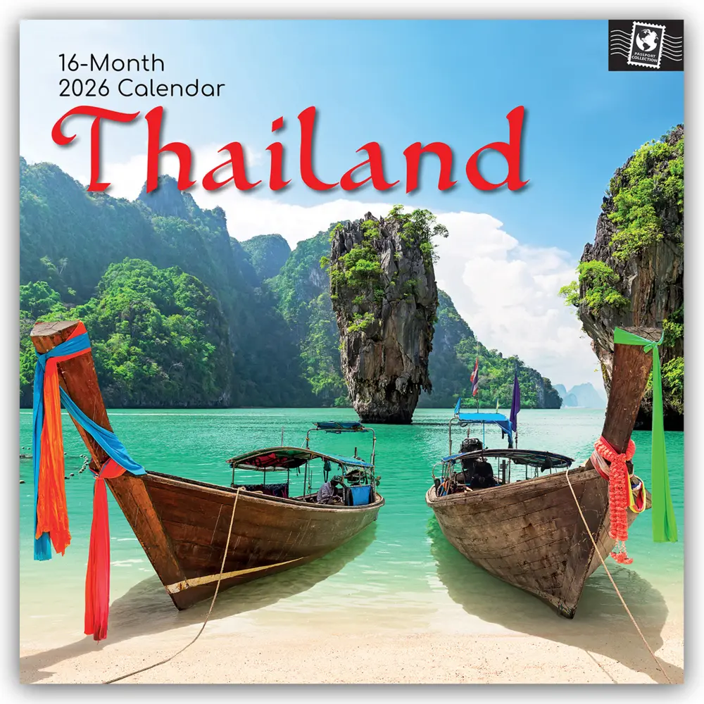 Cover: 9781836226208 | Thailand 2026 - 16-Monatskalender | The Gifted Stationery Co. Ltd