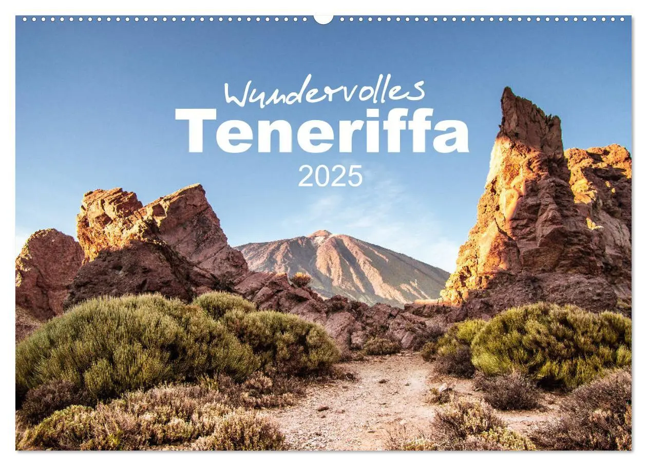 Cover: 9783435146208 | Wundervolles Teneriffa (Wandkalender 2025 DIN A2 quer), CALVENDO...
