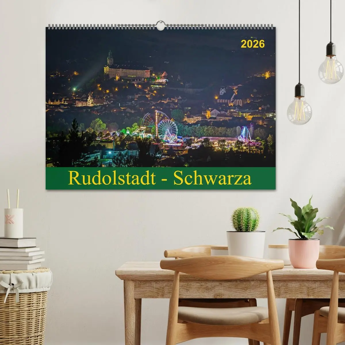 Bild: 9783516016208 | Rudolstadt - Schwarza (Wandkalender 2026 DIN A2 quer), CALVENDO...