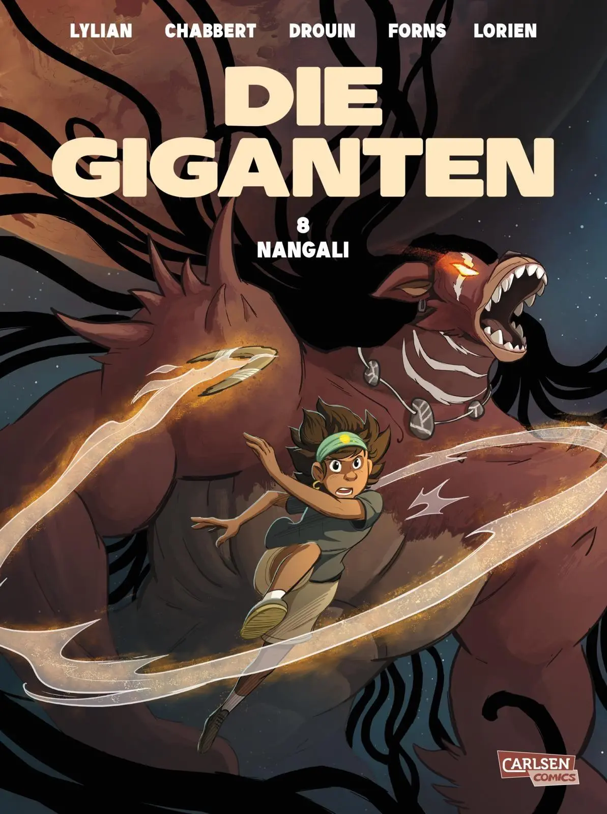 Cover: 9783551806208 | Die Giganten 8: Nangali | Lylian | Taschenbuch | Die Giganten | 56 S.