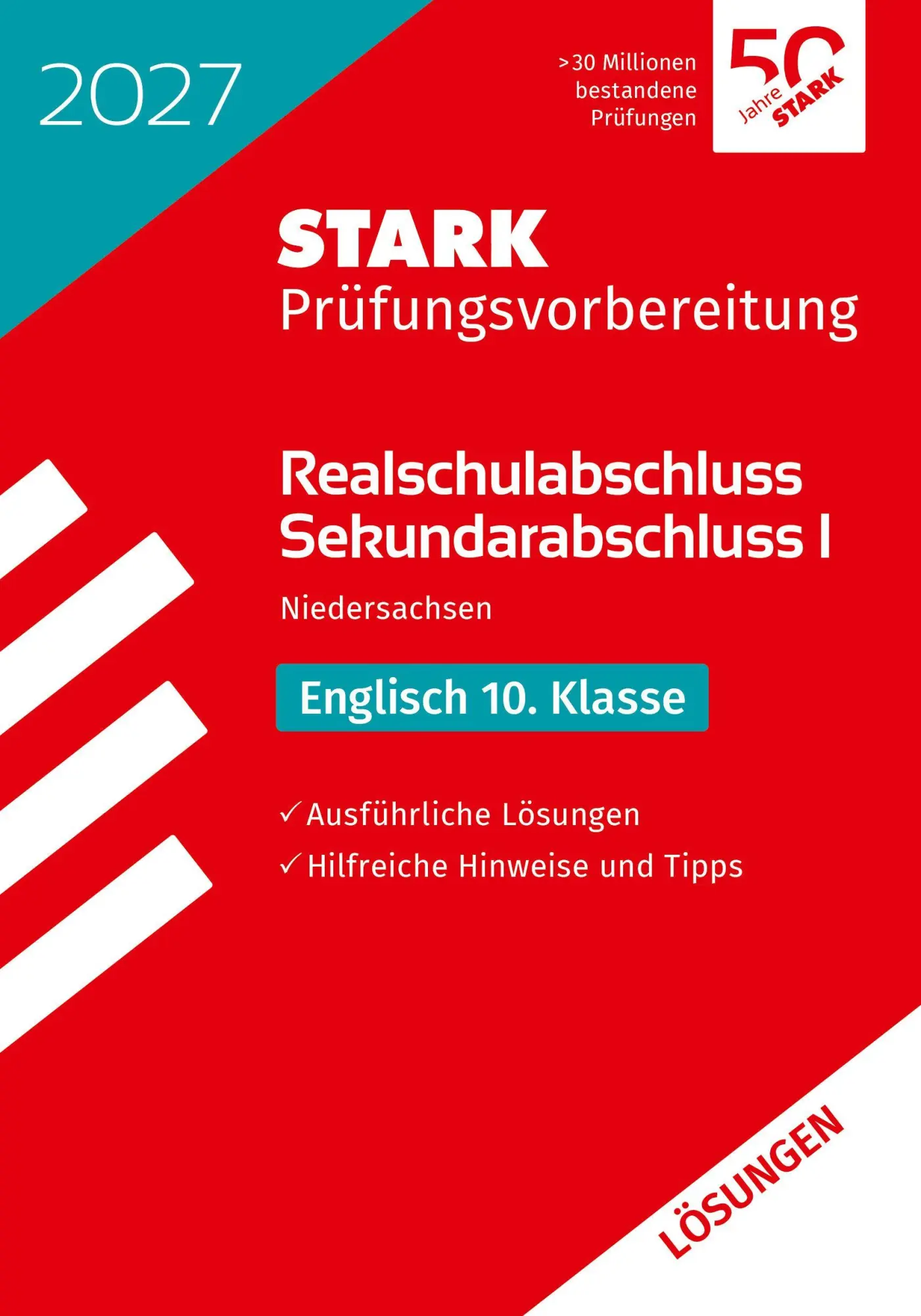 Cover: 9783849066208 | STARK Lösungen zu Englisch - Realschulabschluss 2027 Niedersachsen...