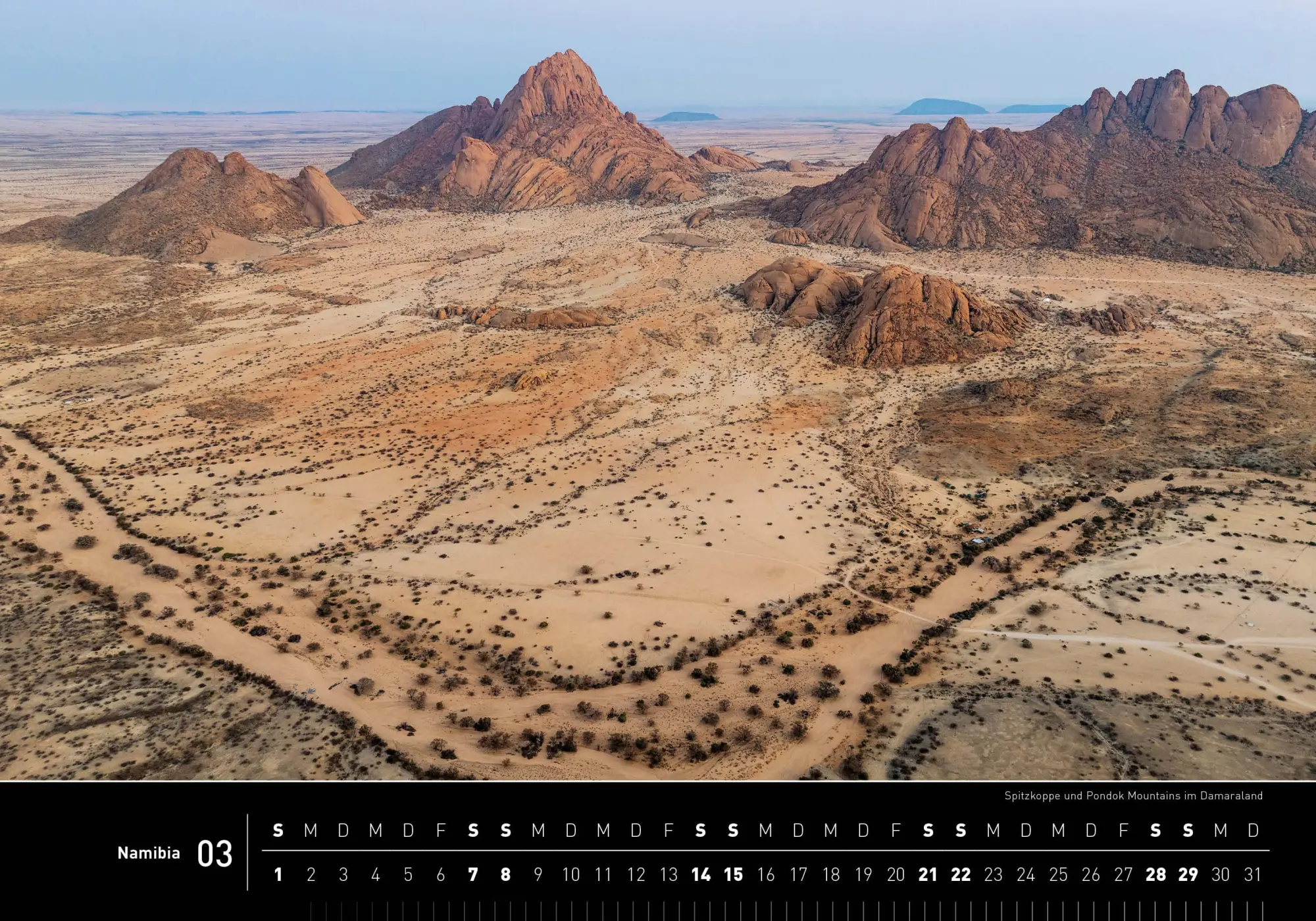Bild: 9783968556208 | Namibia Premiumkalender 2026 | Thomas Dreßler | Kalender | 14 S.